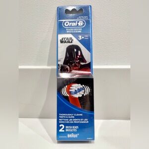 🟣2/$20 NEW Oral-B Kids Replacement Brush Heads (Extra Soft)